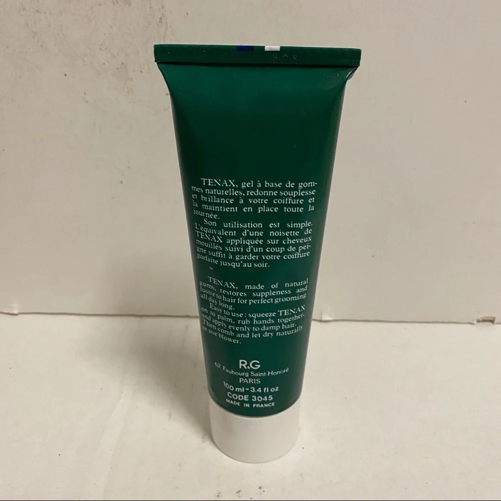 Tenax Hair Fixative R&G Paris Vintage Rare HTF